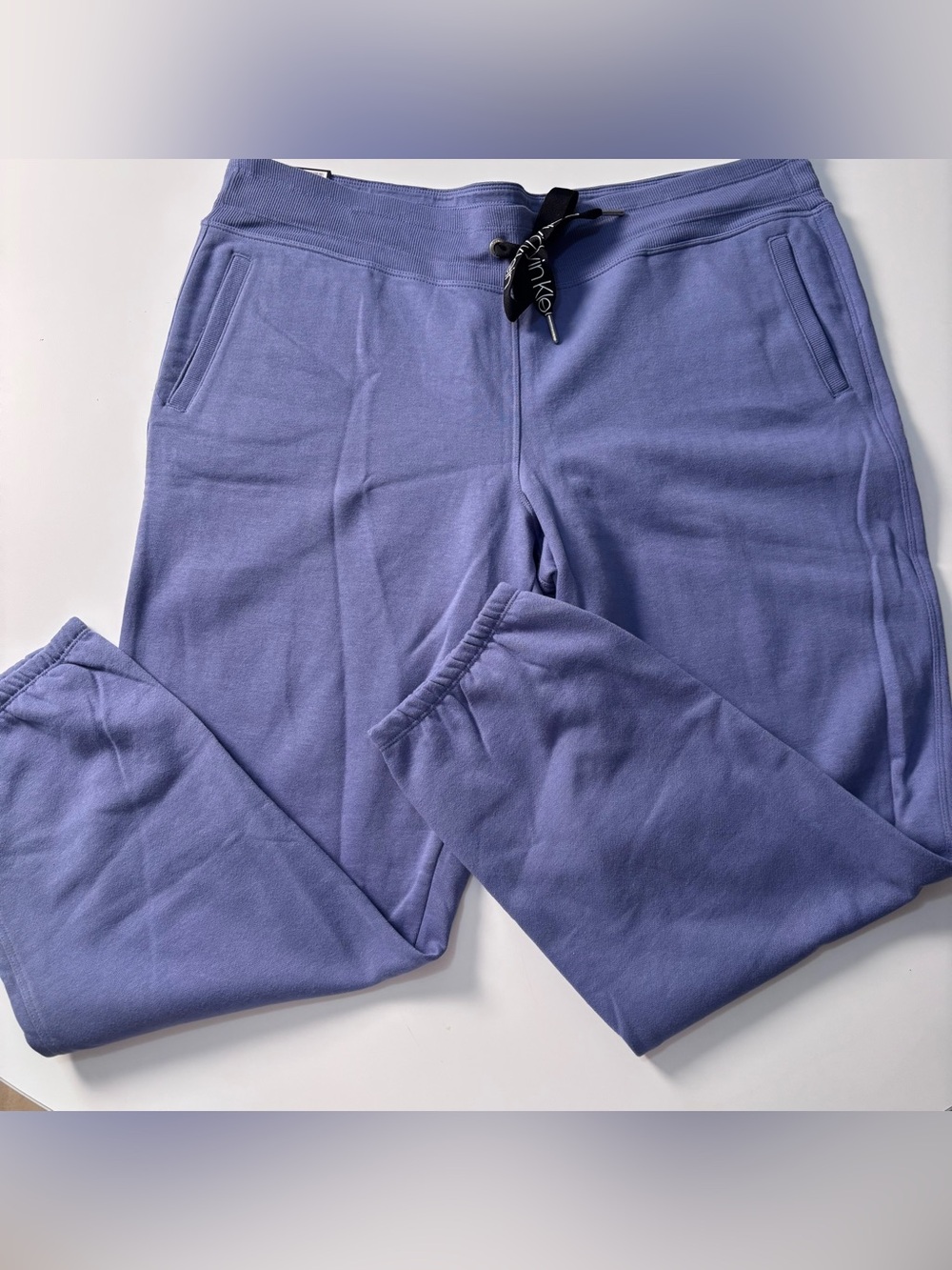 Calvin Klein periwinkle Drawstring Joggers NWT